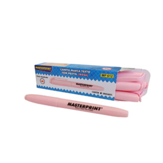 KIT 24 MARCA TEXTO TON PASTEL - MASTERPRINT em Oferta na Shopee