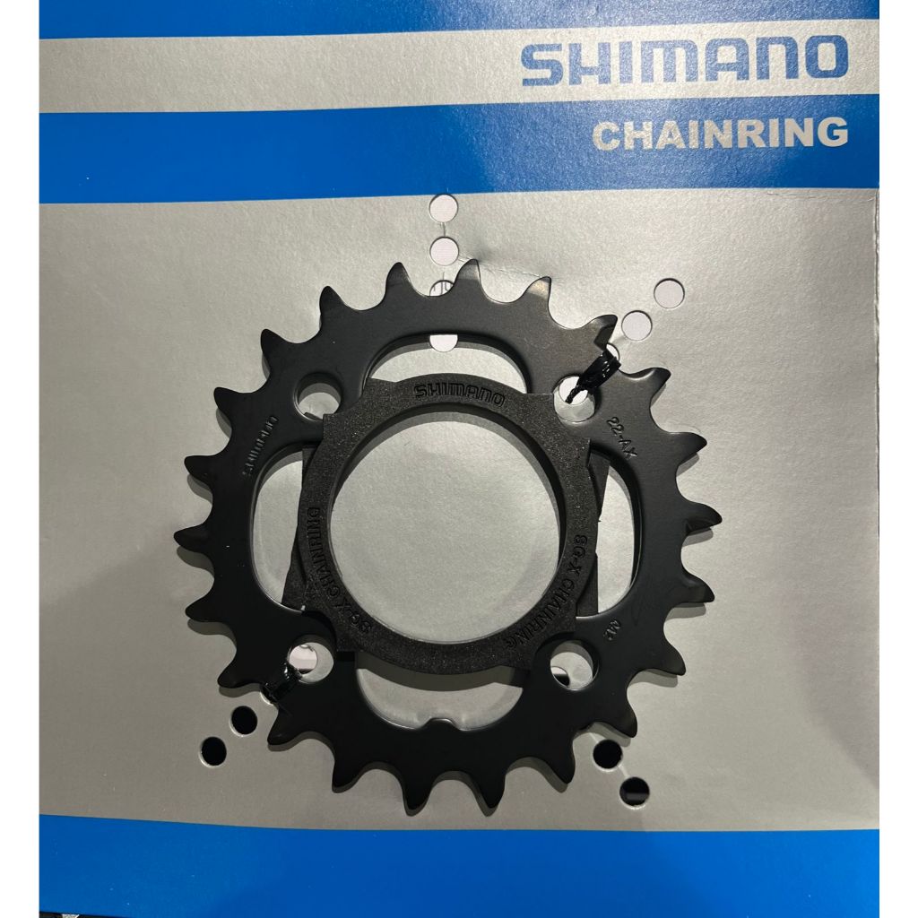 Coroa Shimano Alivio 22t Bcd 64mm 2x10 3x9 M430 M4000 M4060