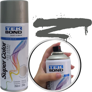 Tinta Spray Super Color Alumínio Uso Geral 350ml Tekbond em Oferta na Shopee