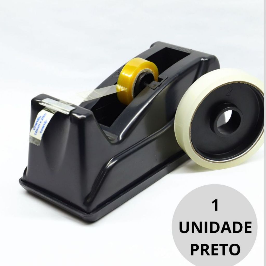 Suporte de Mão para Fitas Adesivas Modelo 2 em 1 para Fitas Grandes e Pequenas 1 Unidade