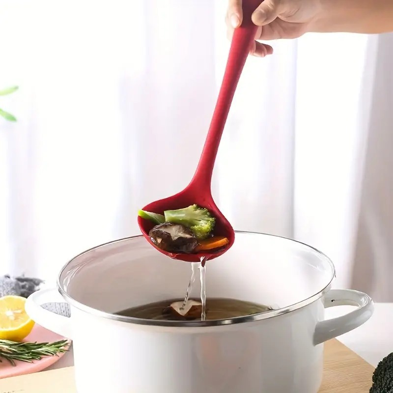 Concha De Feijão e Sopa Silicone Utensílio de Cozinha 28,5cm Cozinha Casa Nova