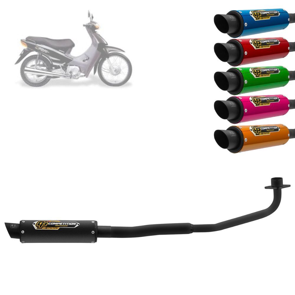 Escapamento Esportivo Competition Biz 100 1998 a 2005 em Oferta na Shopee