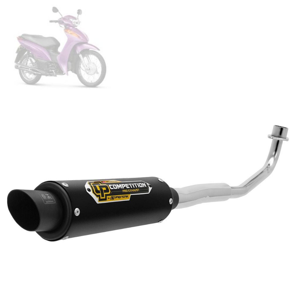 Escapamento Escape Competition Pro Tork Biz 100 anos 1998 1999 2000 2001 2002 2003 2004 2005 em Oferta na Shopee