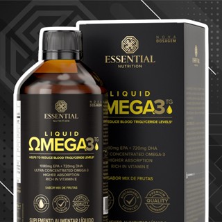 Super Ômega-3 TG Liquid (150ml) Essential Nutrition em Oferta na Shopee