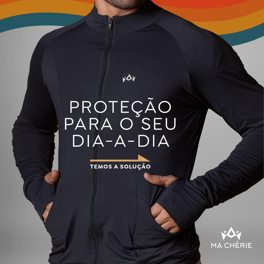 Casaco Masculino Glove Proteção UV Ma Chérie