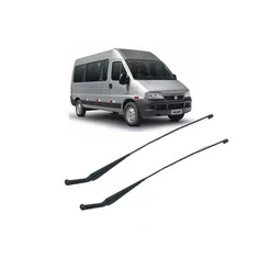 Par Braço Limpador De Parabrisa Dianteiro Fiat Ducato