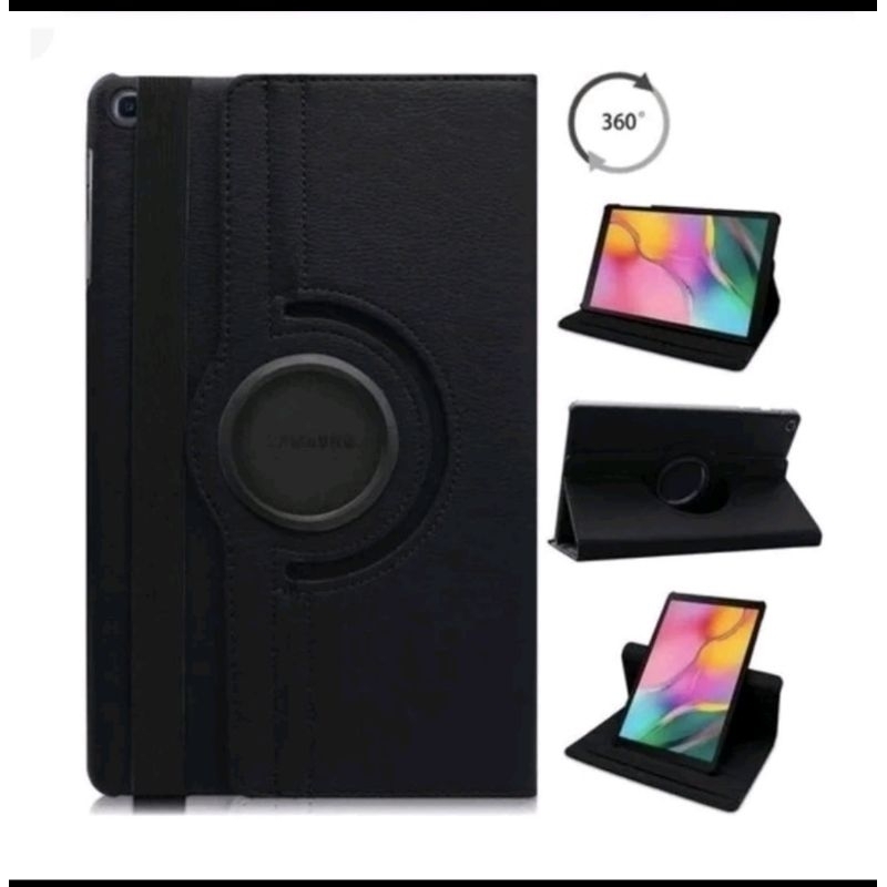 Capa Case Compatível Galaxy Tab A9  8.7 Polegadas Capa Executiva 360° Capa Preta Película Caneta
