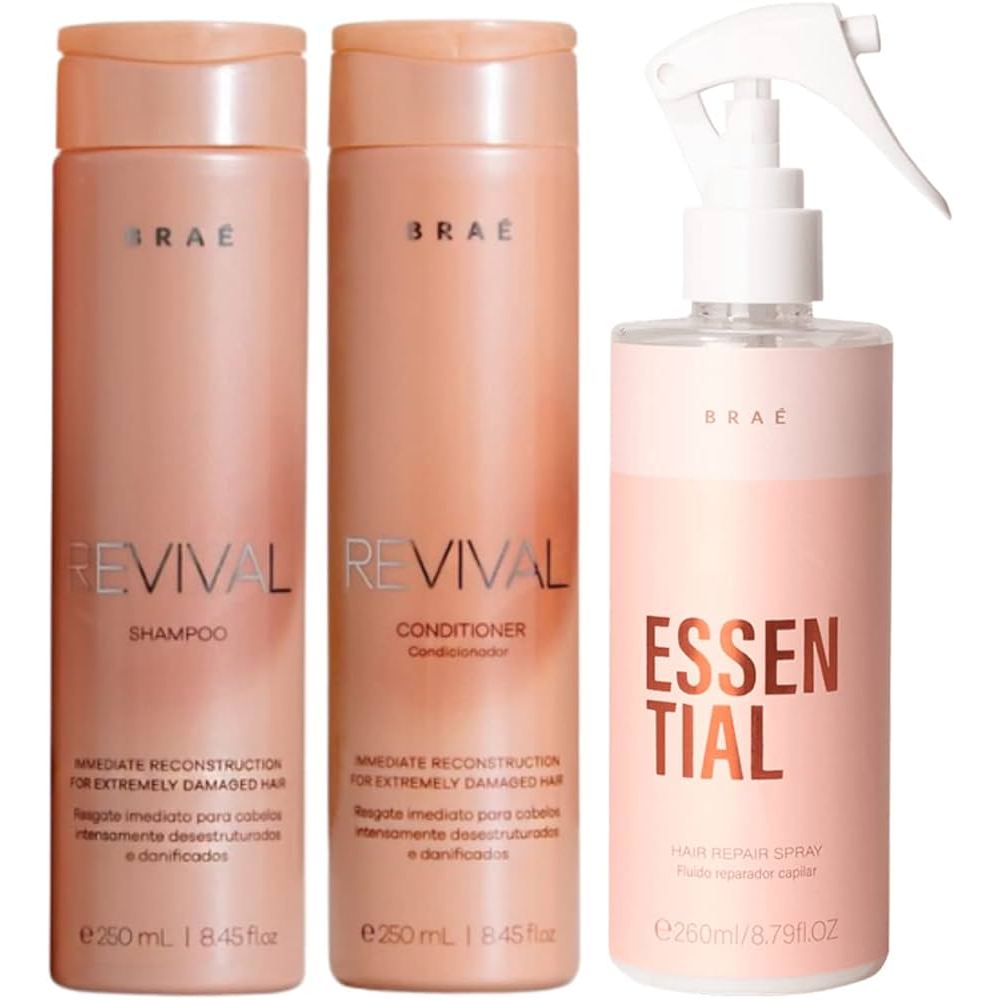 Braé Revival Shampoo Condicionador e Essential 260ml