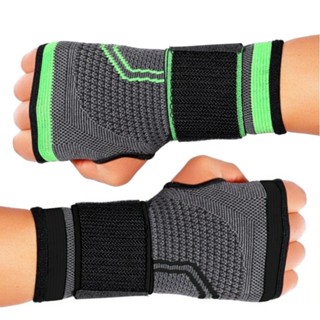 Kit Par De Munhequeira de Compressão Para Pulso Proteção Elástica Ajustável Ortopédica em Oferta na Shopee