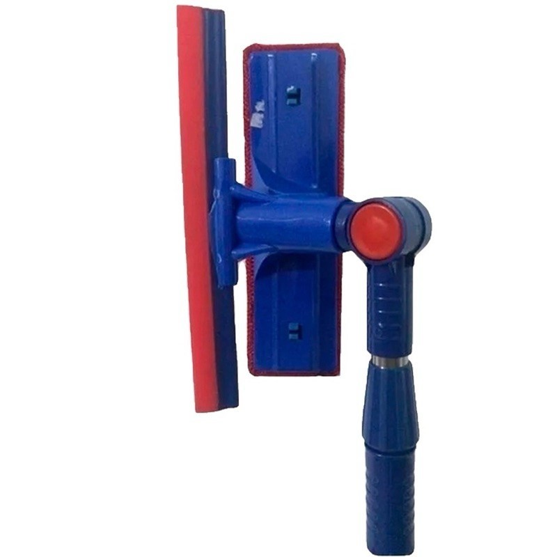 Rodo com esponja Articulado, Rodo para lavar janela, vidros espelhos, Rodo Mágico, Limpa Vidro, Limpa espelhos