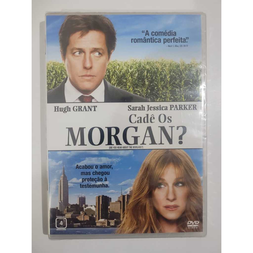 Dvd Cadê Os Morgan? Hugh Grant Sarah Jessica Parker Lacrado