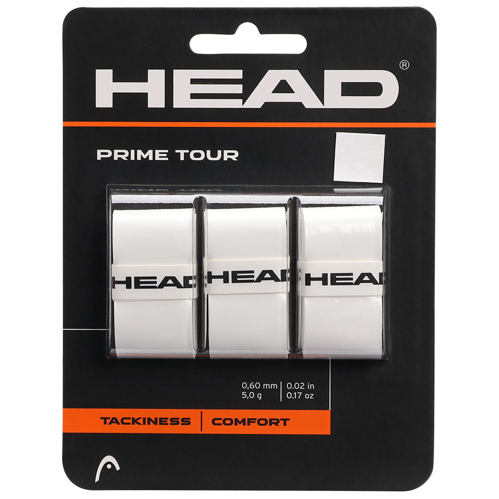Overgrip Head Prime Tour - Over Grip Para Raquetes de Tênis Beach Tennis Padel Badminton Squash 03un