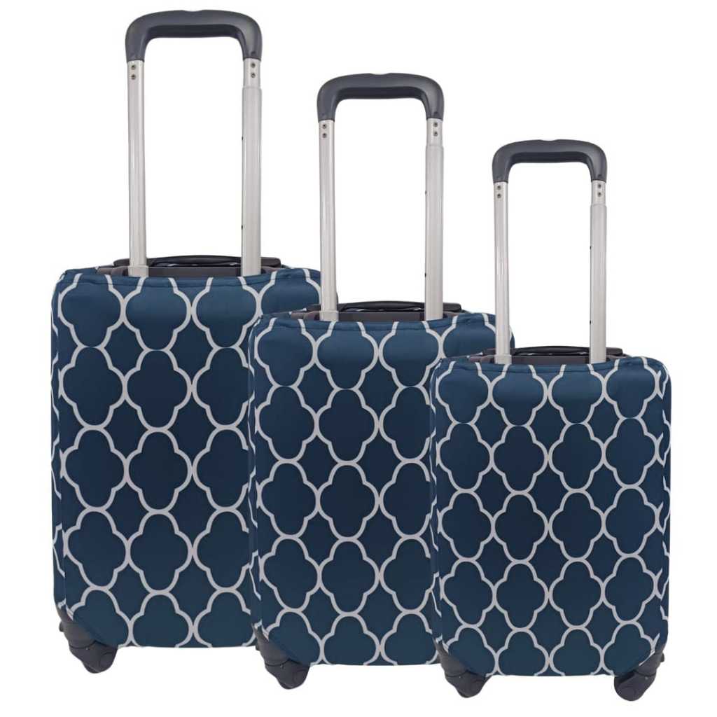 Proteção Para Mala de Viagem Capa Estampada Tropical Cores Vivas Tecido Suplex Lavável Proteja de Violação Segurança