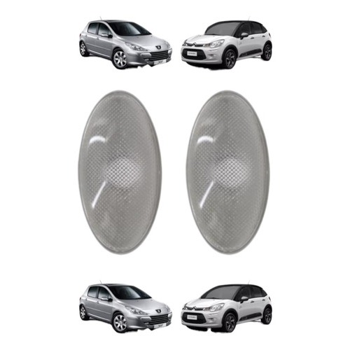 Par Lanterna Pisca Paralama Lateral Peugeot 206 207 307