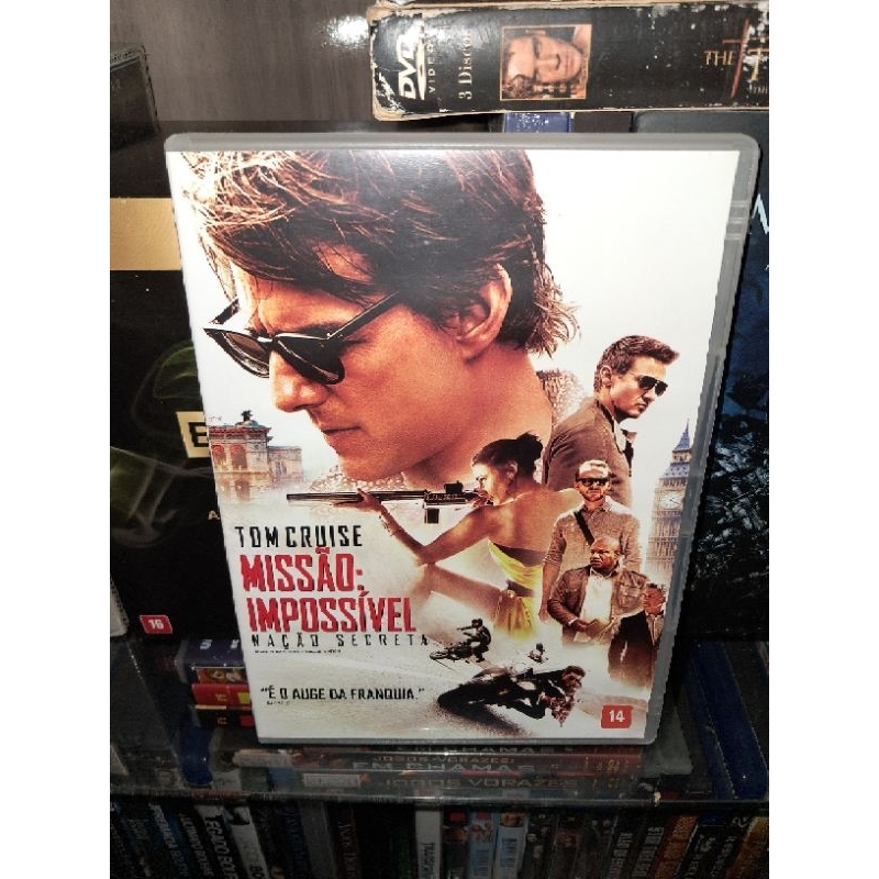 DVD Missão Impossível 5 Nação Secreta