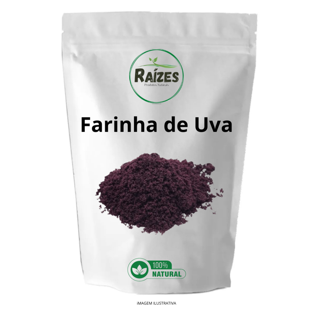 Farinha de Uva 100% Natural, Vegano e Sem Glúten em Oferta na Shopee