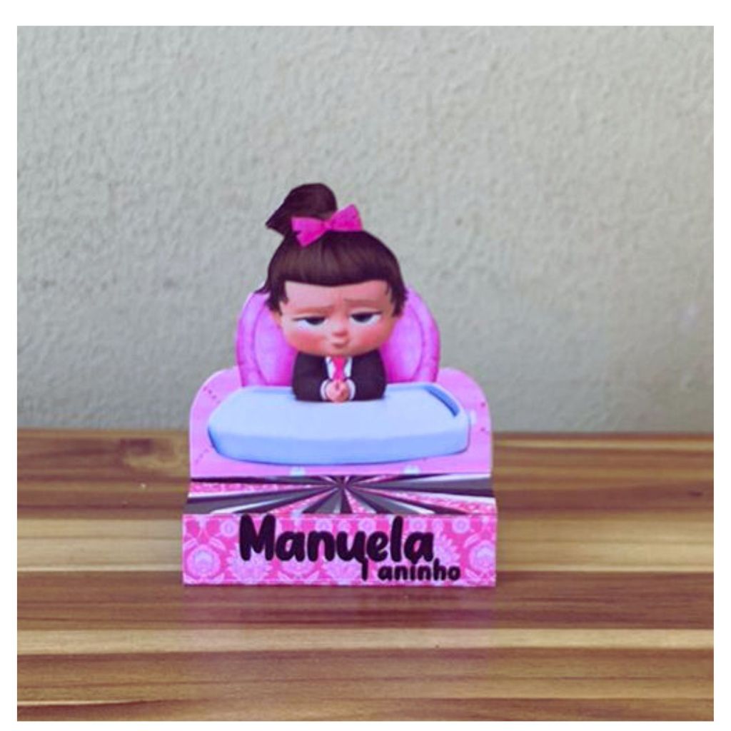 Porta Bis Duplo Poderosa Chefinha / Lembrancinha Caixinhas Personalizada