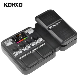 Pedal de múltiplos efeitos KOKKO KMF-1 para guitarra de 6 estilos e 18 modelos de alto-falantes para bandas Pedal de guitarra de efeito combinado True Bypass em Oferta na Shopee