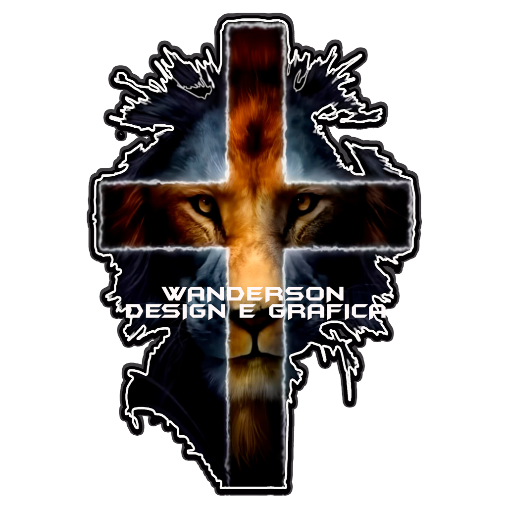 Adesivo cruz e leão de judah cruz jesus crente gospel evangelico cristão leao de juda