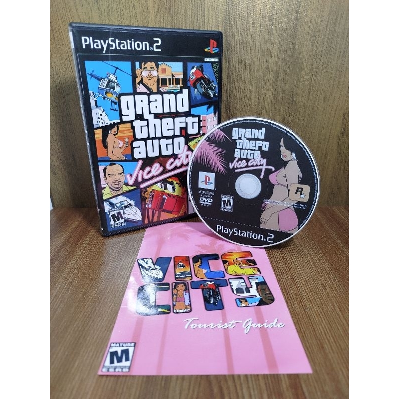 Jogo GTA Vice City (Legendado em Português) - Playstation 2