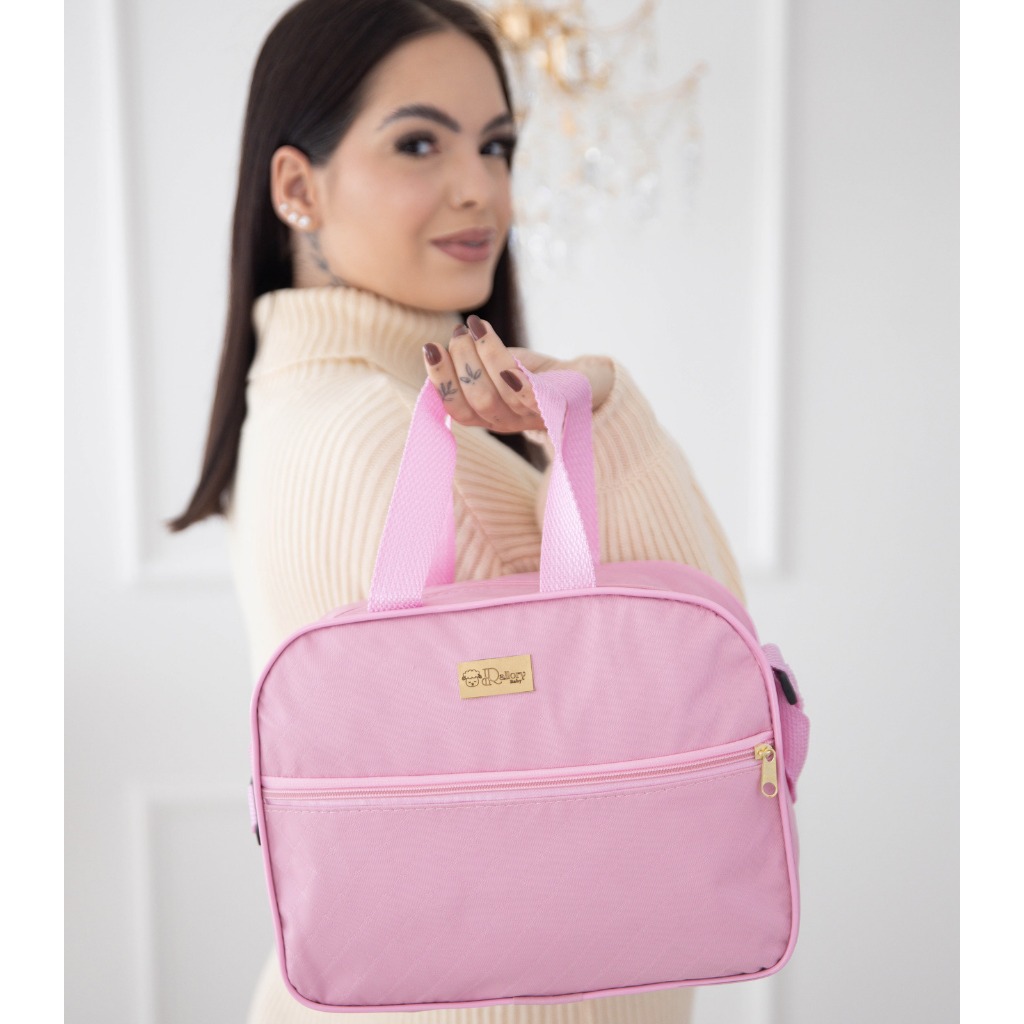 Bolsa Maternidade Pequena Versátil Mamãe Bebê