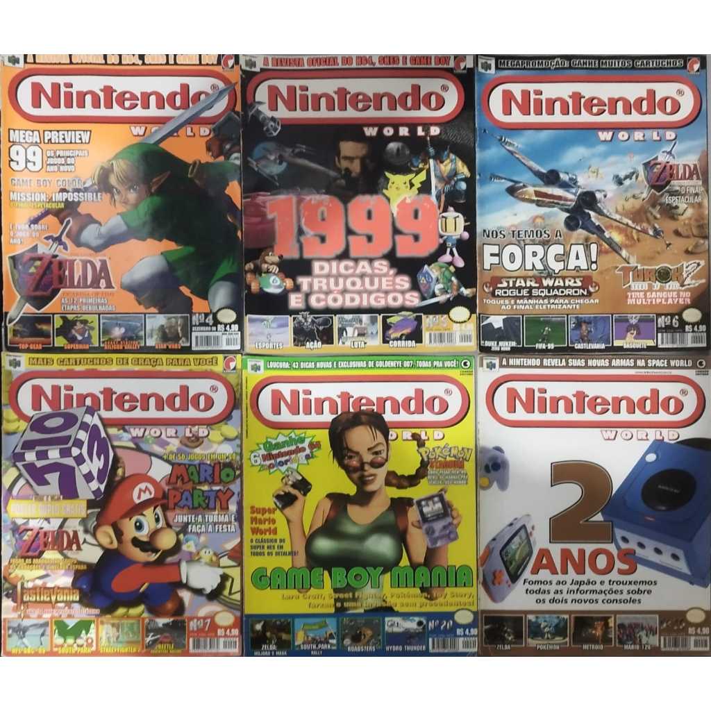 Revista Nintendo World - Diversos Numeros