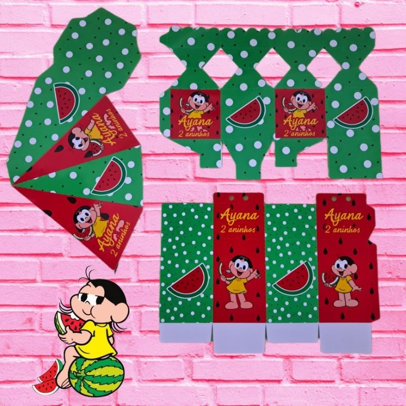 Caixa mini milk, mini Pirâmides, Caixa mini meia Bala(JÁ VAI RECORTADA E VINCADA)🥰🤩 em Oferta na Shopee