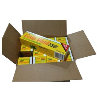 Cola Vinil Extra  Brascola  Adesivo Para PVC Flexível Caixa Atacado em Oferta na Shopee