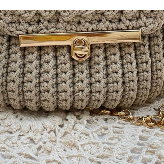 Fecho Para Bolsas Com Trava Acabamento Delicado Dourado Unidade