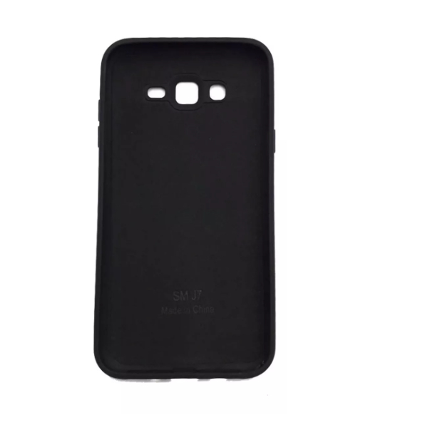 Capinha Capa Aveludada Para Galaxy J7 J700 + Pelíc. Vidro 3d
