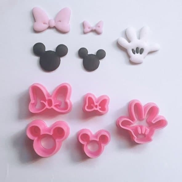 Kit Cortador Minnie 5 e 3 cm, em Oferta na Shopee