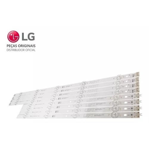 Kit 8 Barras De Led Tv LG 49 - Modelo Agf78840305 - Original