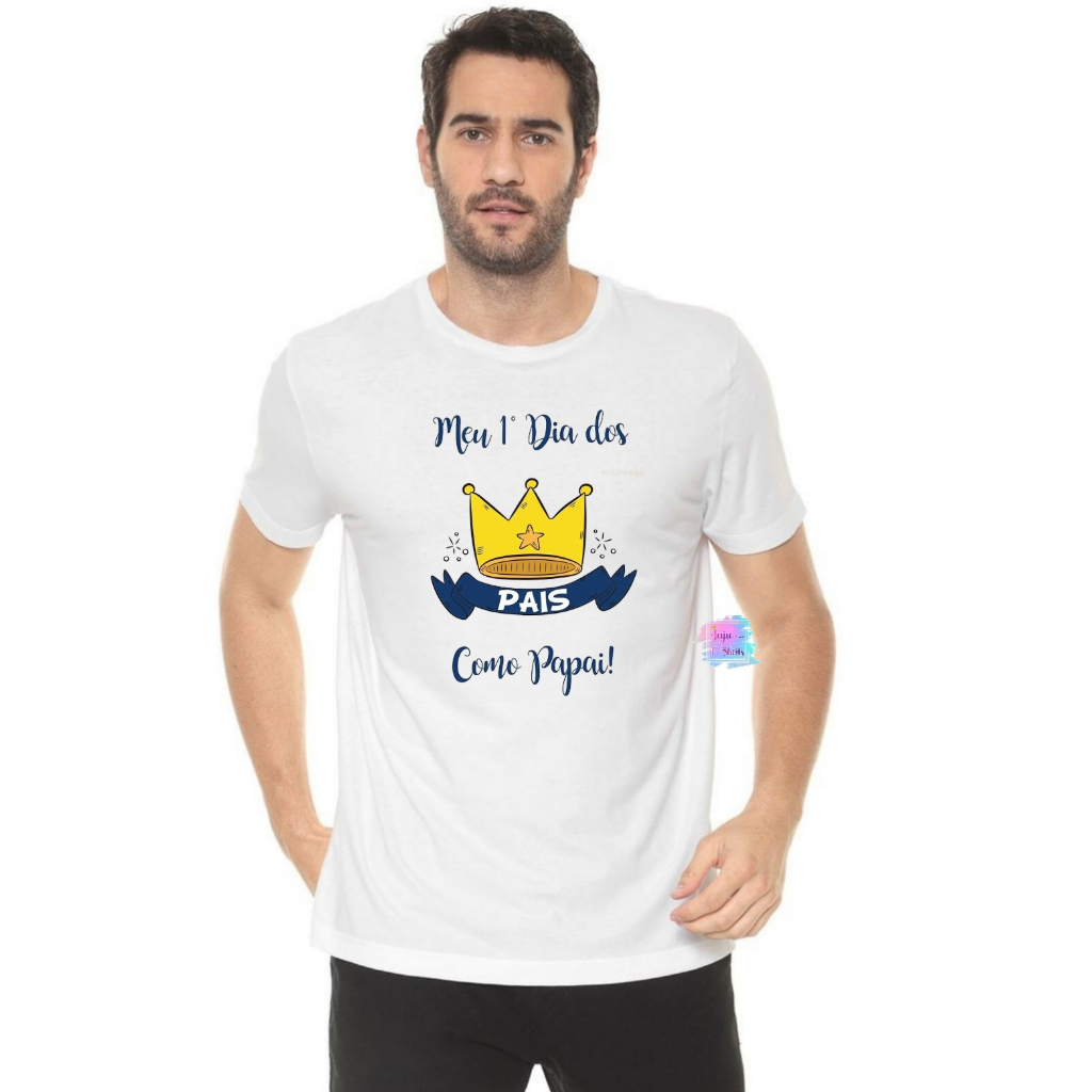 Camiseta Unissex /Primeiro Dia dos Pais/Comemoração do Dia dos Pais/Pai de Princesa/Pai de Princípe