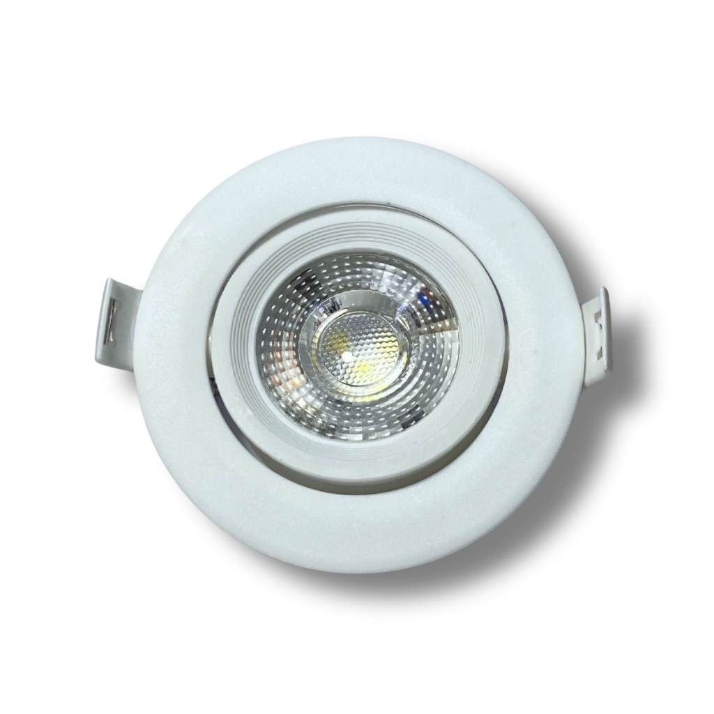 KIT 5 SPOT LED ELGIN LUMINÁRIA MR16 5W 6,500K DIRECIONÁVEL REDONDO