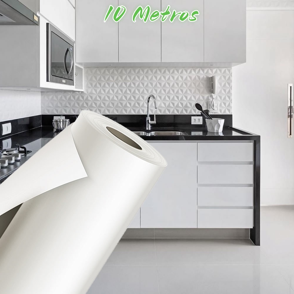 10 Metros - Papel Adesivo Contact Envelopamento Lavável