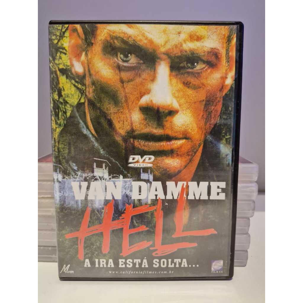HELL - A IRA ESTÁ SOLTA - Van Damme - DVD - Original