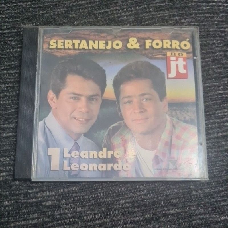 CD Leandro e Leonardo 1 Sertanejo & Forró no JT raro