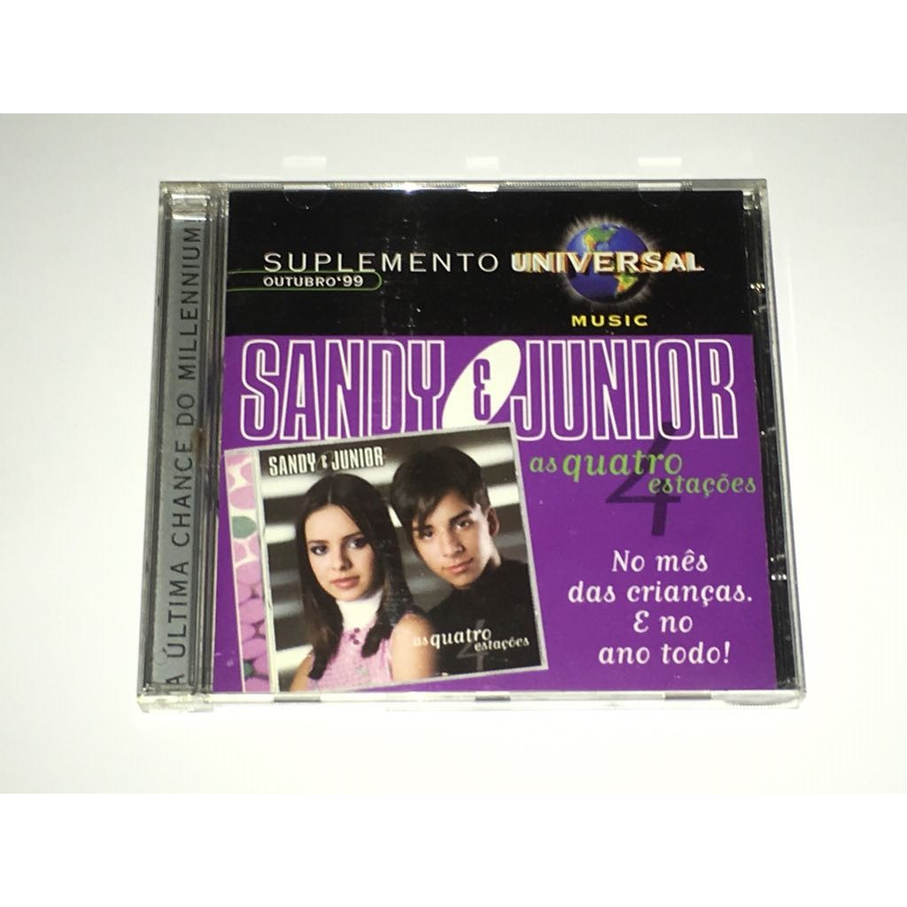 Cd Suplemento Universal - Sandy E Junior - Outubro 1999