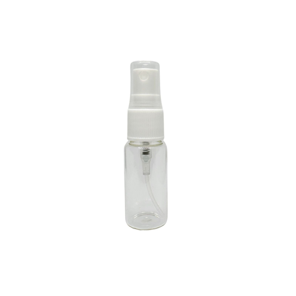 Frasco de vidro 5ml com borrifador válvula spray branco 10 unidades
