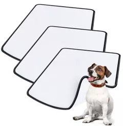 Kit 3 Tapetes Higiênico Lavável Super Absorção 200 Lavagens