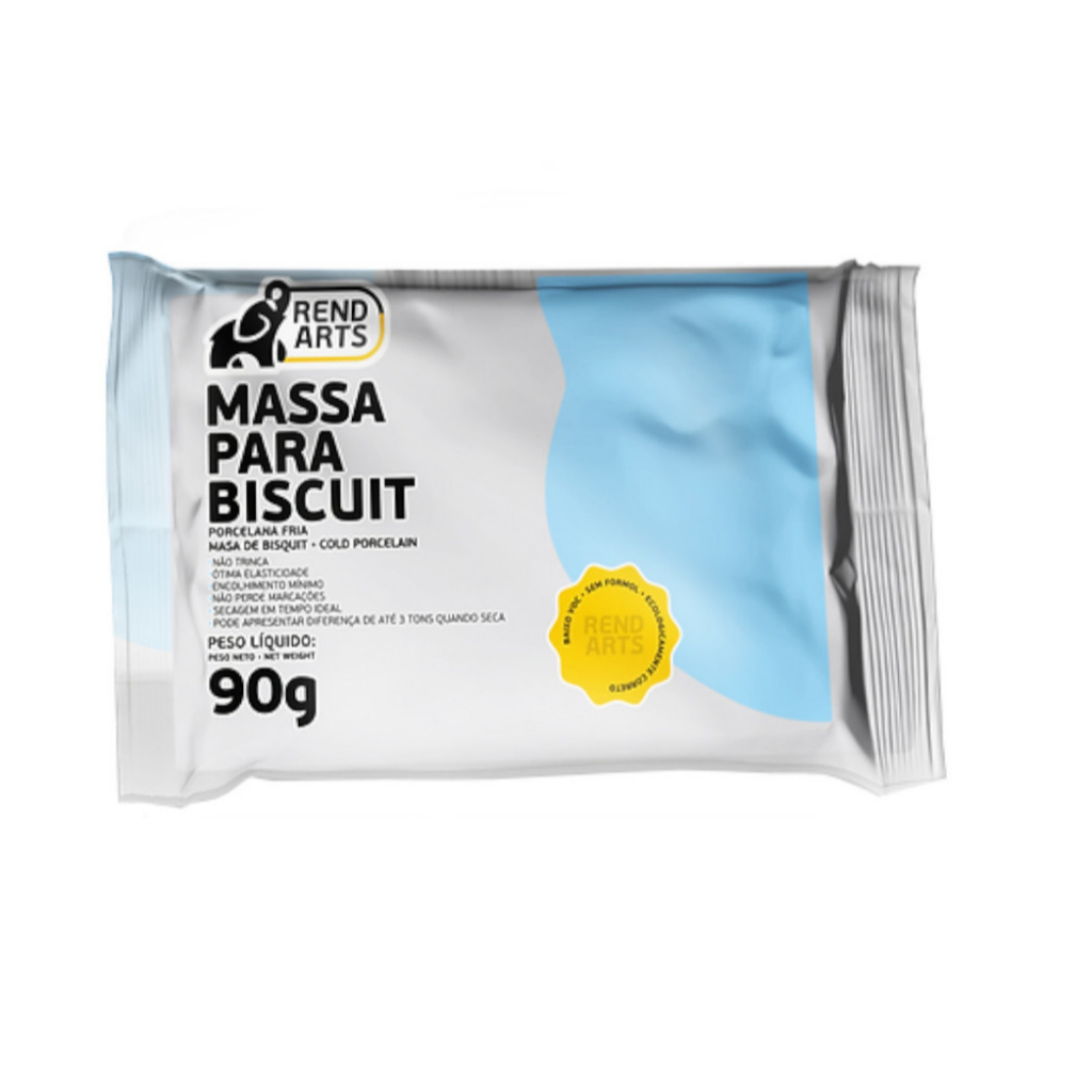 Massa Para Biscuit (Porcelana Fria) Rend Arts 90g