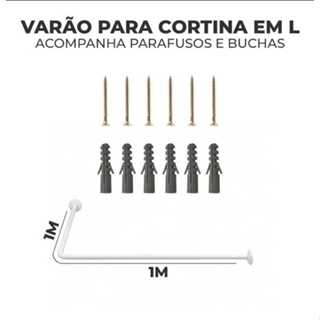 Suporte Box ALUMINIO  Banheiro  Varão Tubo Parede Curvo em Oferta na Shopee