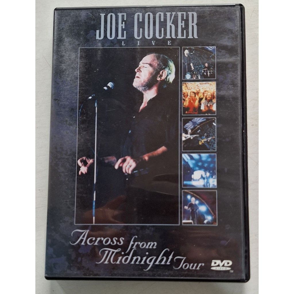 DVD Joe Cocker Live - Across from Midnight Tour