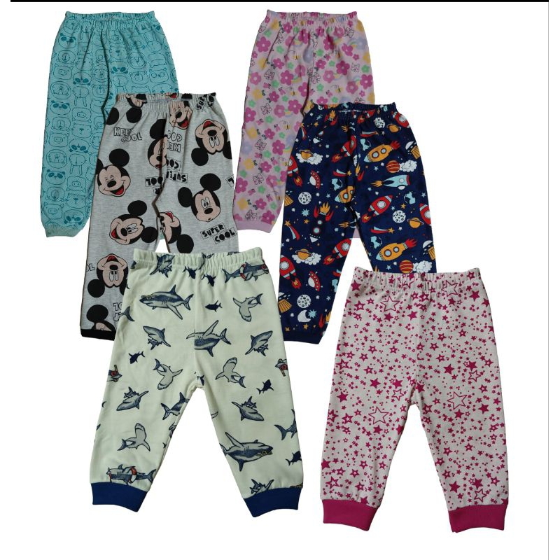 Calça Mijão Malha Bebê Menino Menina