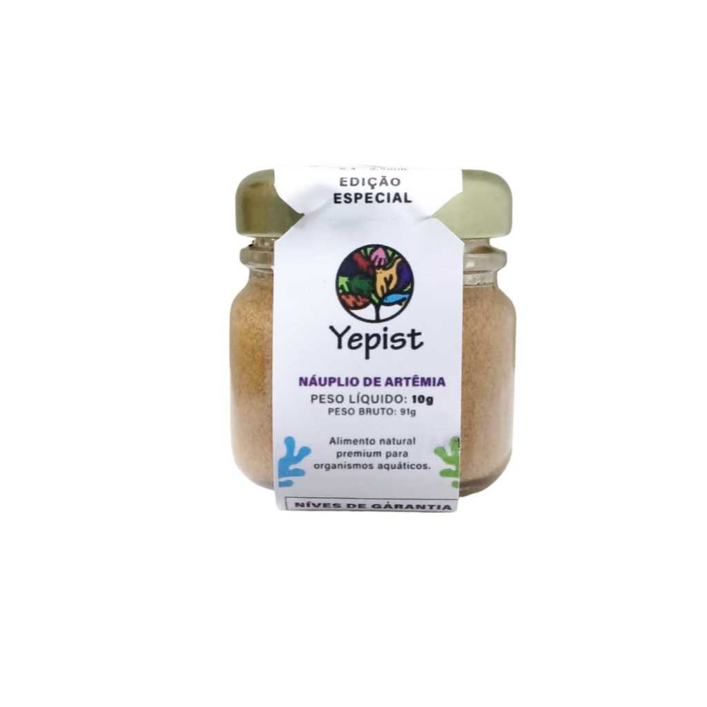 Náuplio De Artêmia Em Conserva 10g Alimento P/ Peixe Yepist