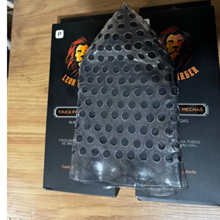 TOUCA DE REFLEXO ALINHADO JA FURADA ORIGINAL  LEON BARBER JA TRANSPARENTE em Oferta na Shopee