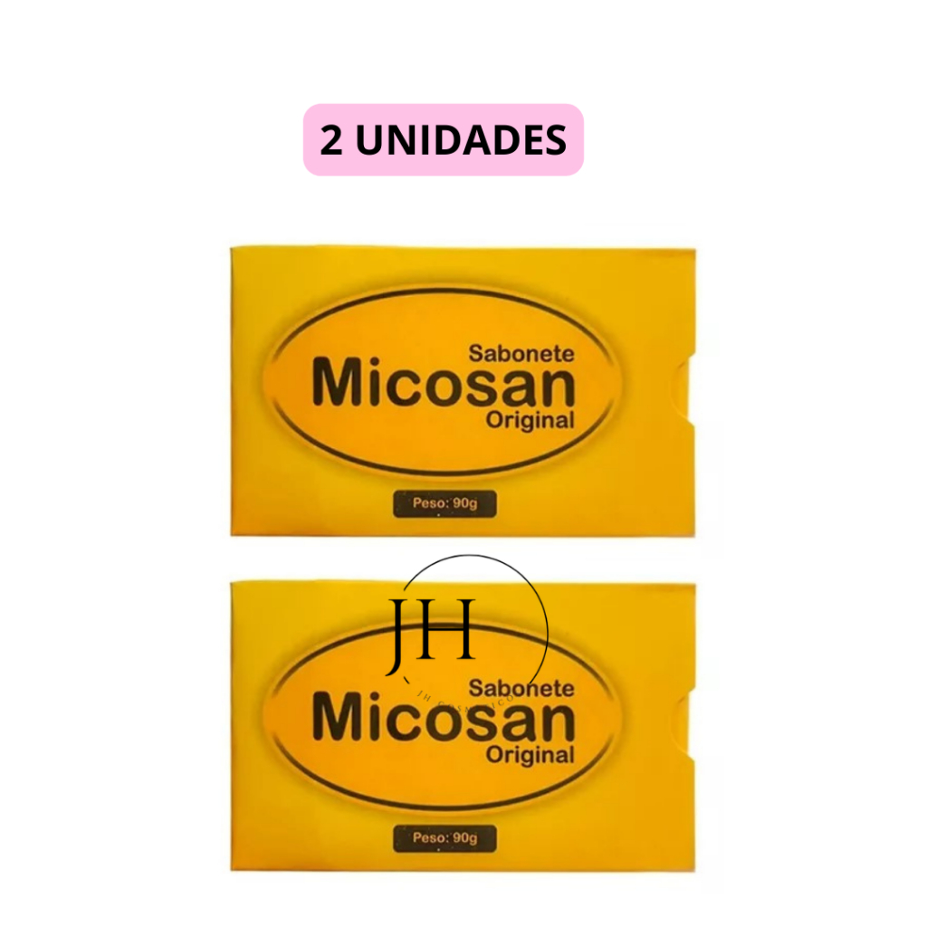 2 UN Micosan Sabonete barra 90g