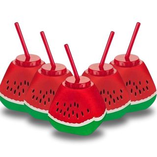 Copos Plástico Fruta Melancia 650 ml Festa Temática Injetemp em Oferta na Shopee