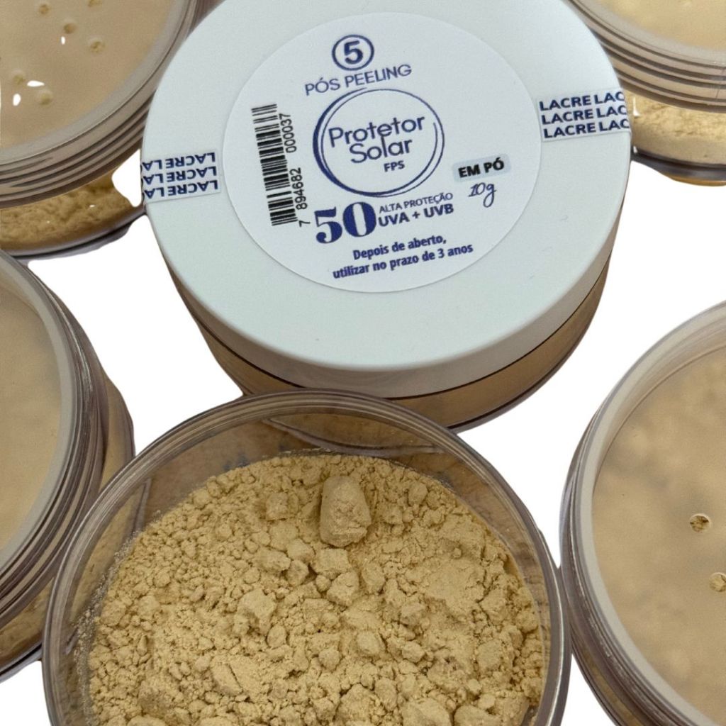 Protetor Solar em Pó pós Peeling