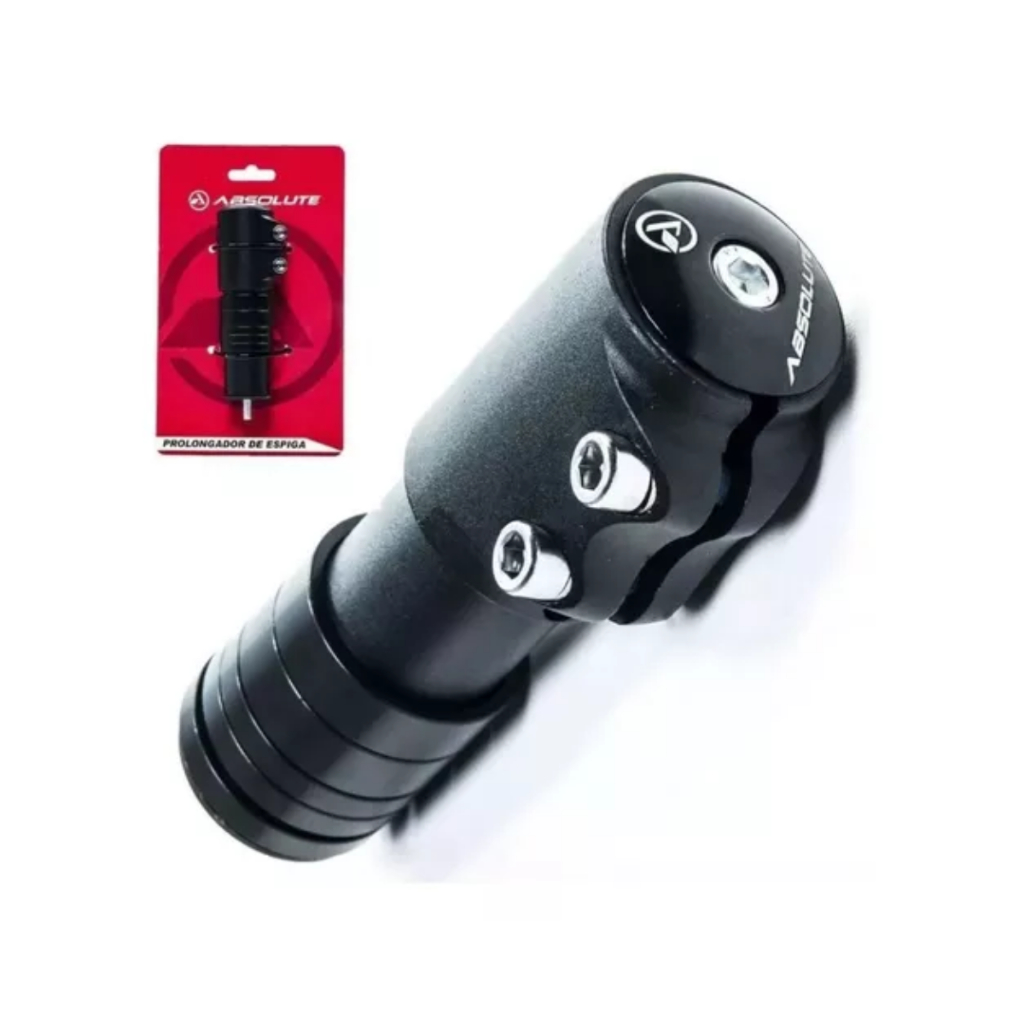 Extensor Prolongador Alongador Bike Mesa Guidão Bicicleta Absolute